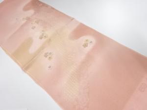 大特価品　未使用品　正絹　丹後ちりめん　相良刺繍　帯揚げ